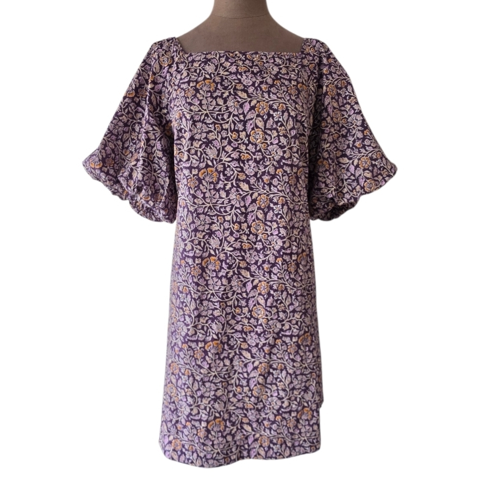 NWOT, Anthropologie, Elke Ditsy Swing Floral Cotton Dress Size XL